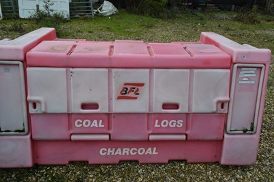 Lot 260 - Shop charcoal/log storage bin