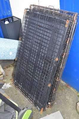 Lot 275 - Two dog crates