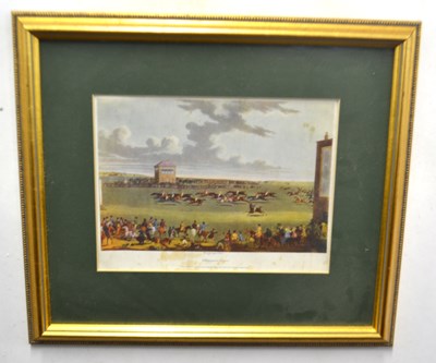 Lot 139A - Two sporting prints, hunting and racing...