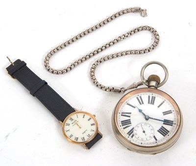 Lot 361 - Mixed Lot: An Avia wristwatch and a Goliath...