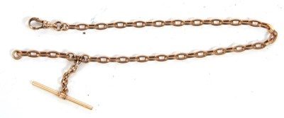 Lot 367 - A vintage pocket watch chain