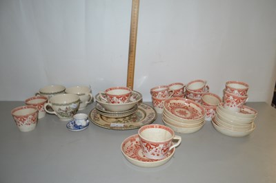 Lot 9 - Quantity of various mixed tea wares to include...