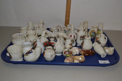 Lot 20 - Collection of various miniature crested china...