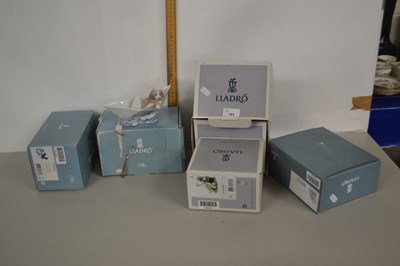 Lot 163 - Collection of modern Lladro models with...