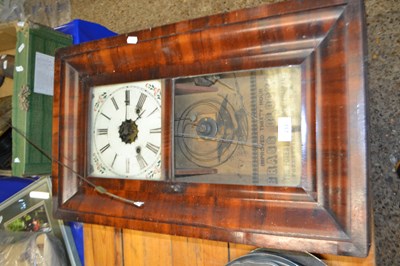 Lot 233 - An American wall clock by The Forest Ville...