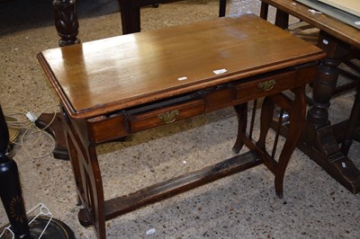 Lot 301 - Late 19th Century American walnut two drawer...