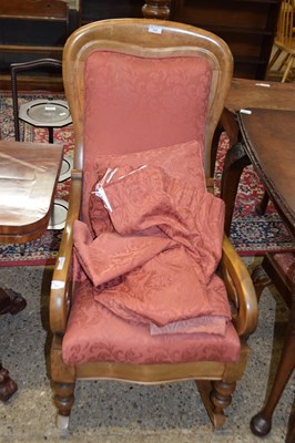 Lot 328 - Late 19th Century rocking chair