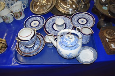 Lot 213A - Mixed Lot: Blue and white ceramics and others...