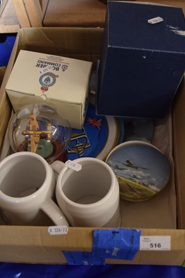 Lot 516 - Box containing various aircraft related...