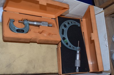 Lot 518 - Box containing three various calipers