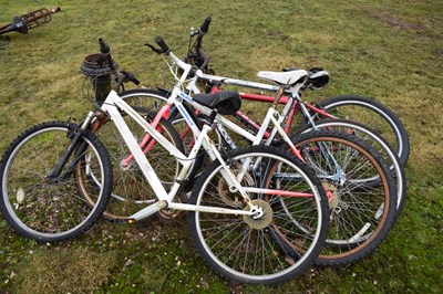 Lot 329 - Four mountain bikes