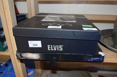 Lot 555 - A pair of special edition Elvis Presley...