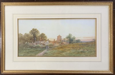 Lot 24 - Henry Rawson (British, fl.1890-1910), Village...