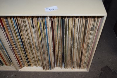 Lot 598 - Box of vinyl LP's including mostly classical