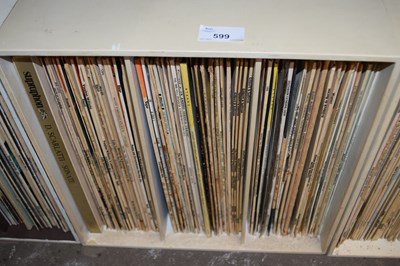 Lot 599 - Box of vinyl LP's including mostly classical