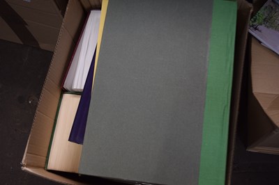 Lot 646 - Box containing various reference books...