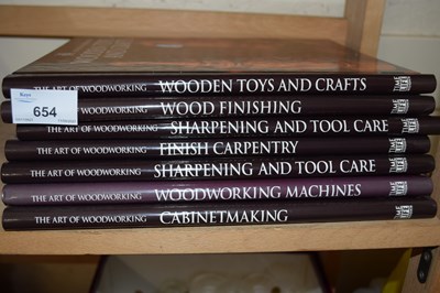 Lot 654 - Seven volumes "The Art of Woodworking"