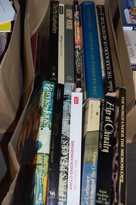 Lot 681 - Boxed quantity of various hardback and other...