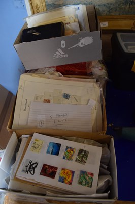 Lot 684 - Five boxes of various unsorted postal history...