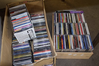 Lot 710 - Two boxes of assorted CD's