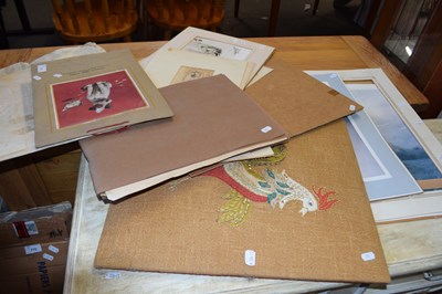 Lot 771 - Mixed Lot: Various unframed watercolours...