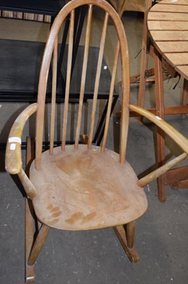 Lot 774 - Vintage rocking chair, probably Ercol