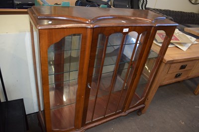 Lot 798 - Early 20th Century walnut veneered display...