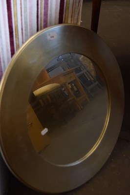 Lot 835 - Modern circular wall mirror