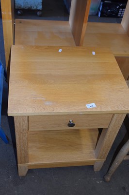 Lot 838 - Modern bedside cabinet