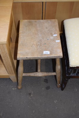 Lot 839 - Small jointed stool