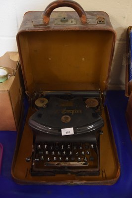 Lot 885 - Vintage Empire typewriter