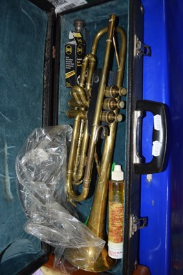 Lot 891 - Cased Reynolds trumpet