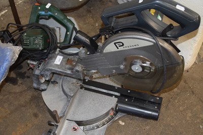 Lot 910 - Power Plus Mitre Saw and a circular saw