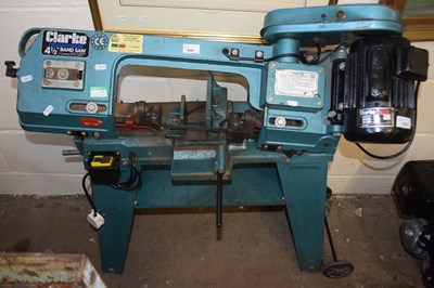 Lot 950 - Clarke 4.5 inch band saw