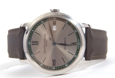 Lot 395 - A Baume & Mercier Classima gents wristwatch,...