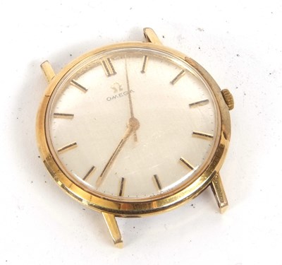 Lot 418 - A gent's Omega wristwatch, the watch has a...