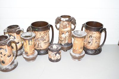 Lot 40 - COLLECTION OF SEVEN VARIOUS BRETBY VASES...