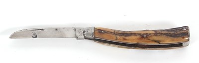 Lot 285 - Alfred Blackwell serpentine single blade...