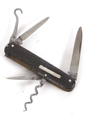Lot 155 - A Newton "Premier" multi-tool pocket knife,...