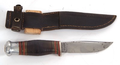 Lot 154 - Wade & Butcher Wallaby hunting knife with...