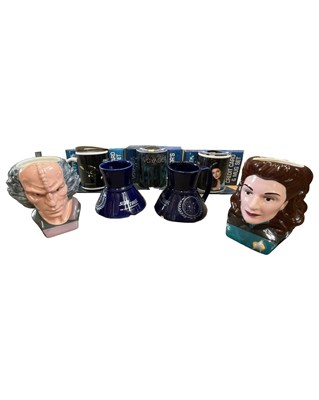 Lot 283 - A collection of various Star Trek mugs, one...