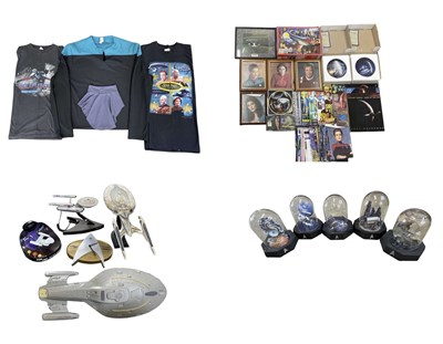 Lot 110 - A large collection of Star Trek merchandise,...