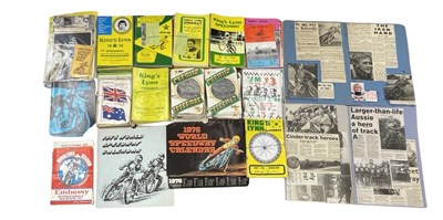 Lot 395 - A collection of various vintage Speedway...