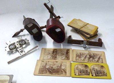 Lot 492 - Stereoscopic Slides and Viewers