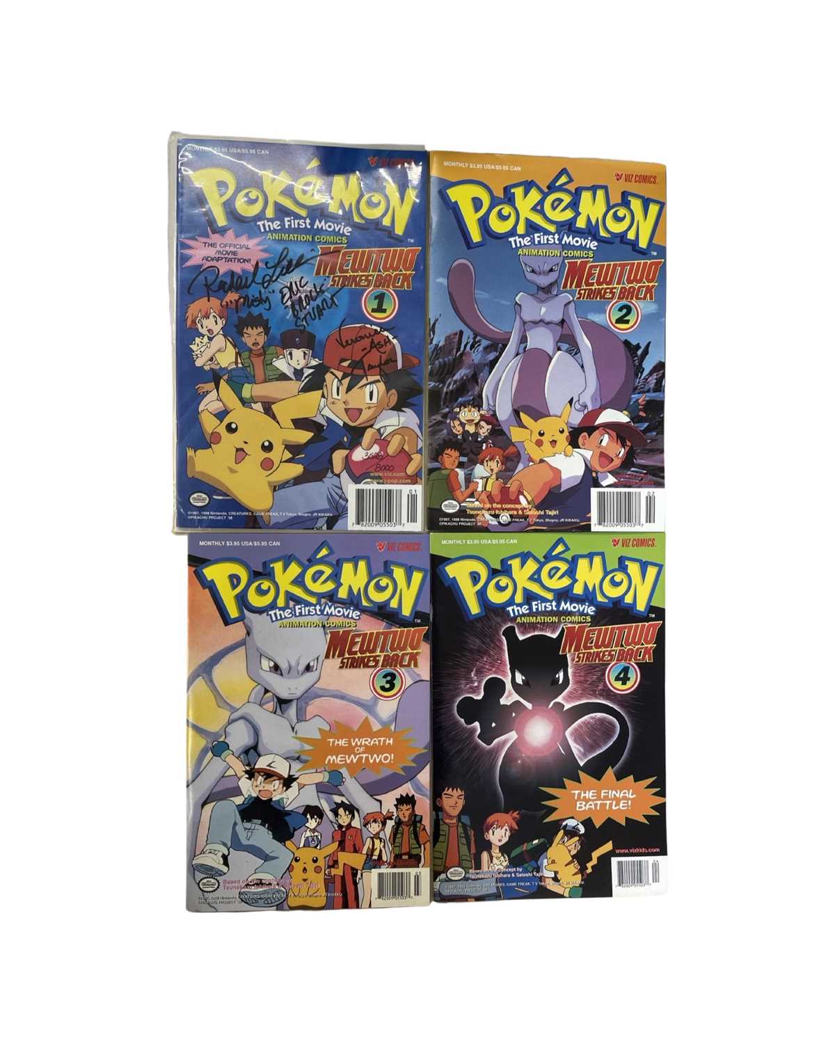 Lot 482 - Pokemon: The First movie Animation comics:...