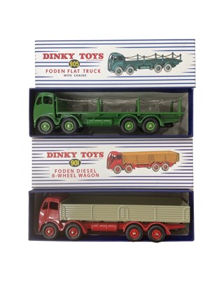 Lot 39 - A pair of boxed 2016 reproduction Dinky toys,...