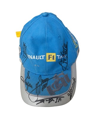 Lot 406 - A Renault F1 Team cap, bearing several...