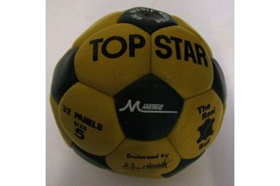 Lot 382 - Norwich City F C football signed by the...