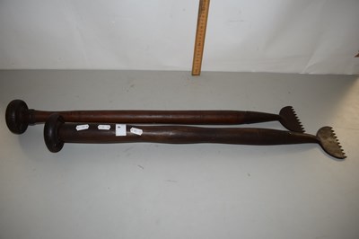 Lot 4 - Two vintage carpet laying tools