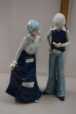 Lot 83 - Pair of retro figures